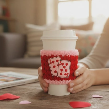 Love Cards Coffee Cozy