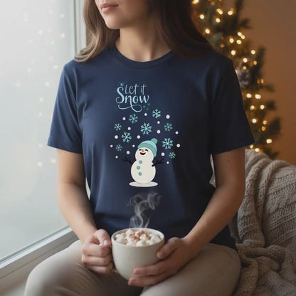 Let it Snow Snowman T-Shirt