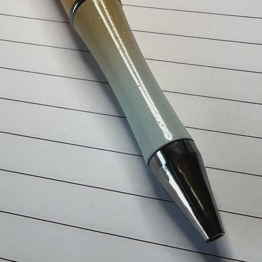 School Pencil Beaded Pen