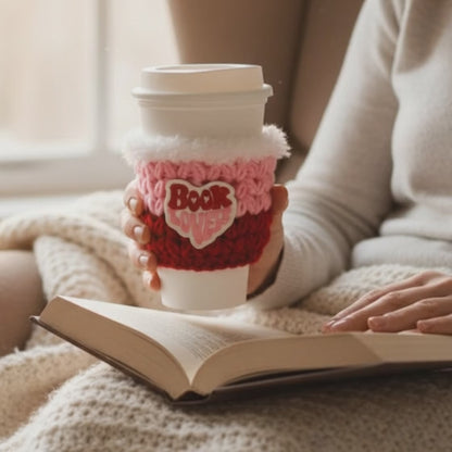 Book Lover Coffee Cozy