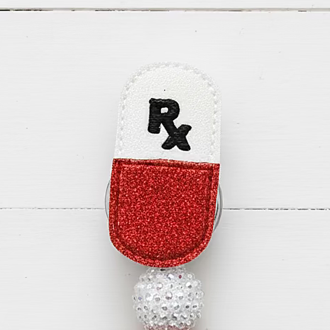 RX beaded Badge Reel