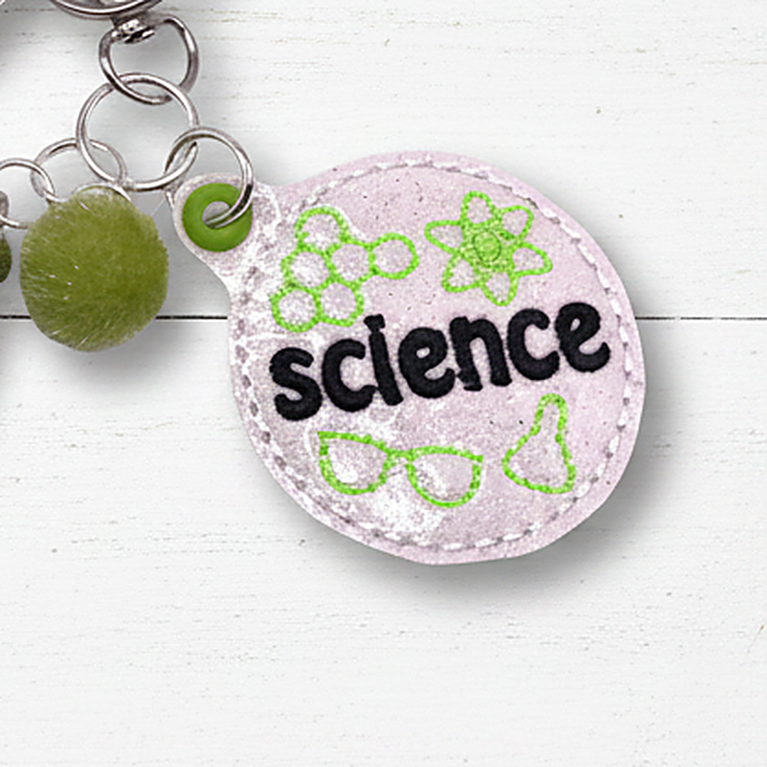 Science Keychain and Wristlet