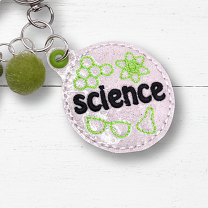 Science Keychain and Wristlet