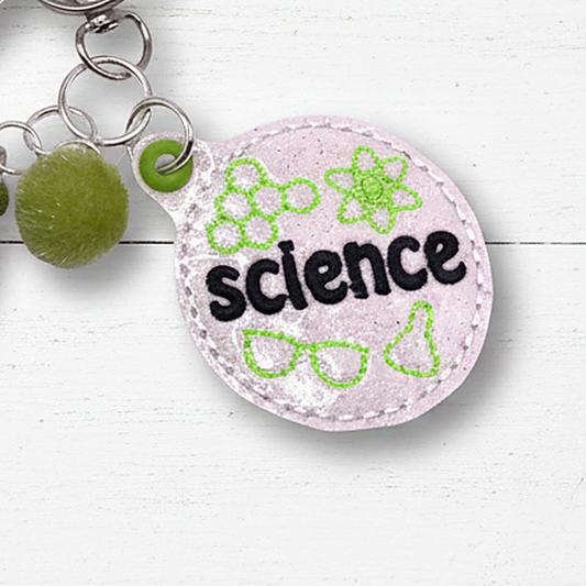Science Keychain and Wristlet