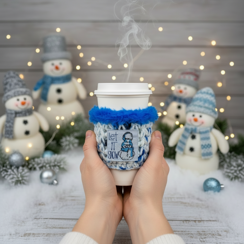 Winter snowman lifestyle image