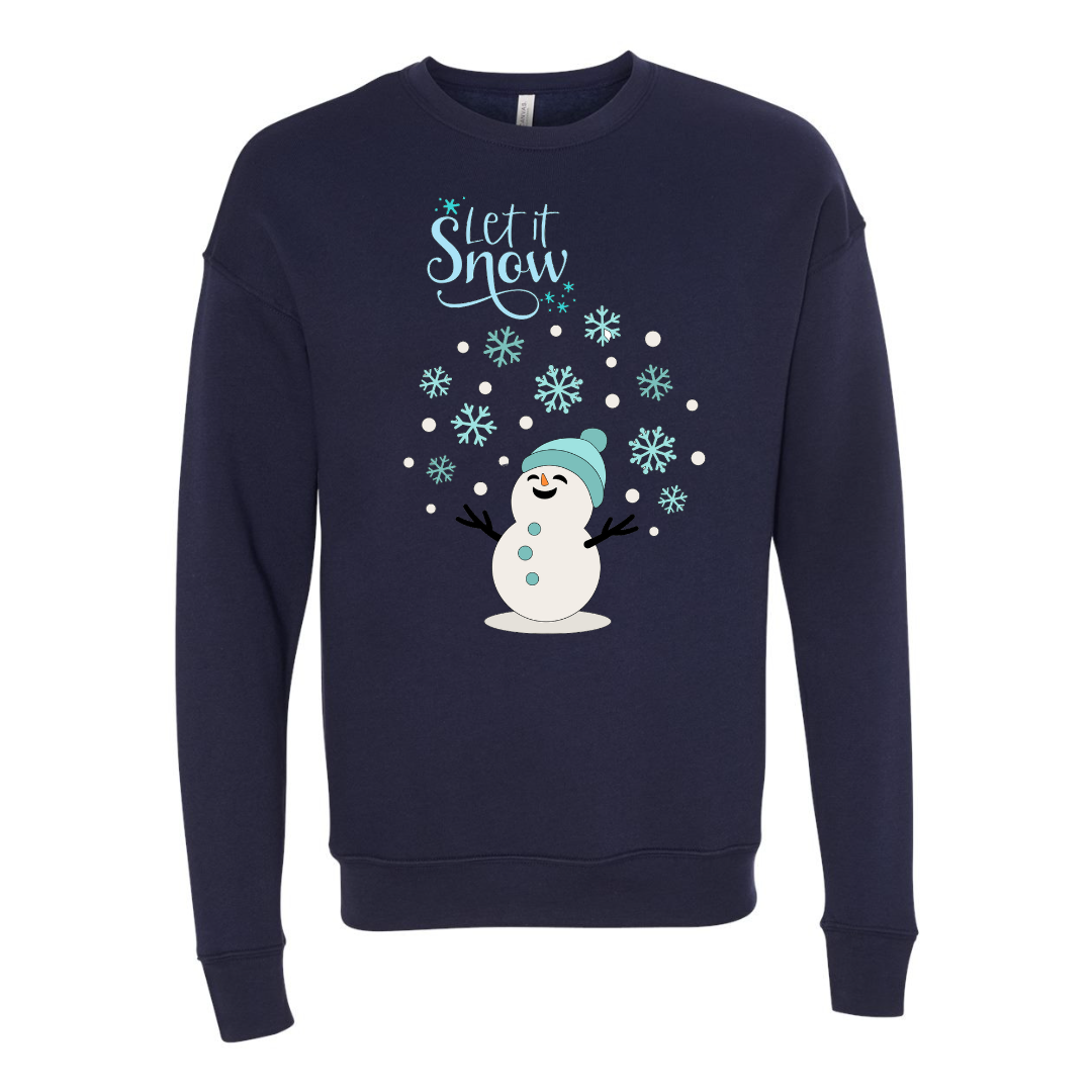 Let It Snow Snowman Sweatshirt