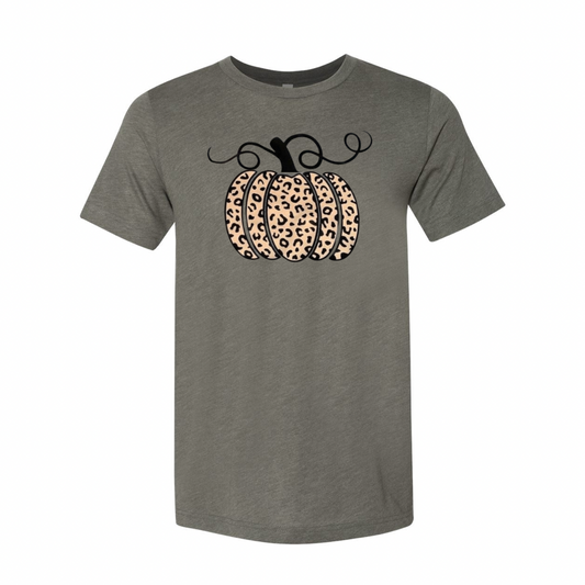 Pumpkin in Leopard T-Shirt