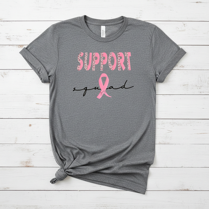 Breast Cancer Support Squad T-Shirt