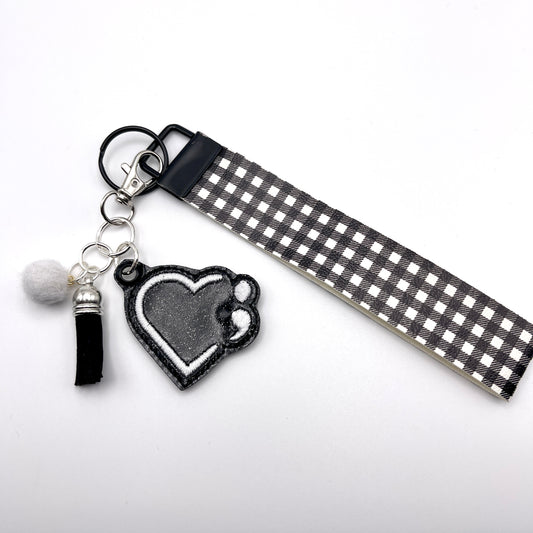 Suicide Awareness Keychain and Wristlet | 3 Blue Pineapples