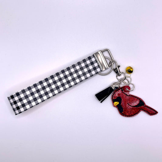 Cardinal Keychain and Wristlet