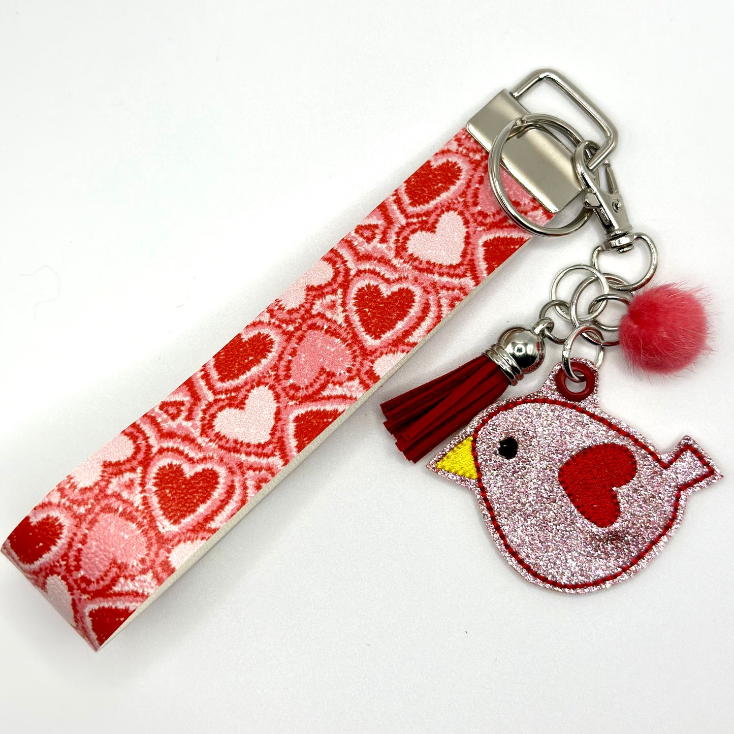Love Bird Keychain and Wristlet