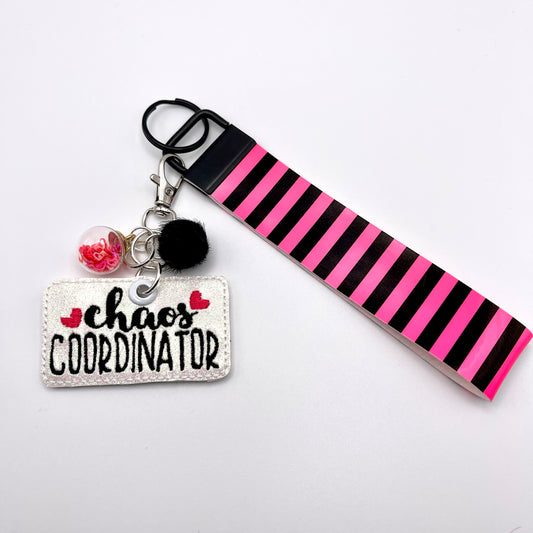Chaos Coordinator Keychain and Wristlet | 3 Blue Pineapples