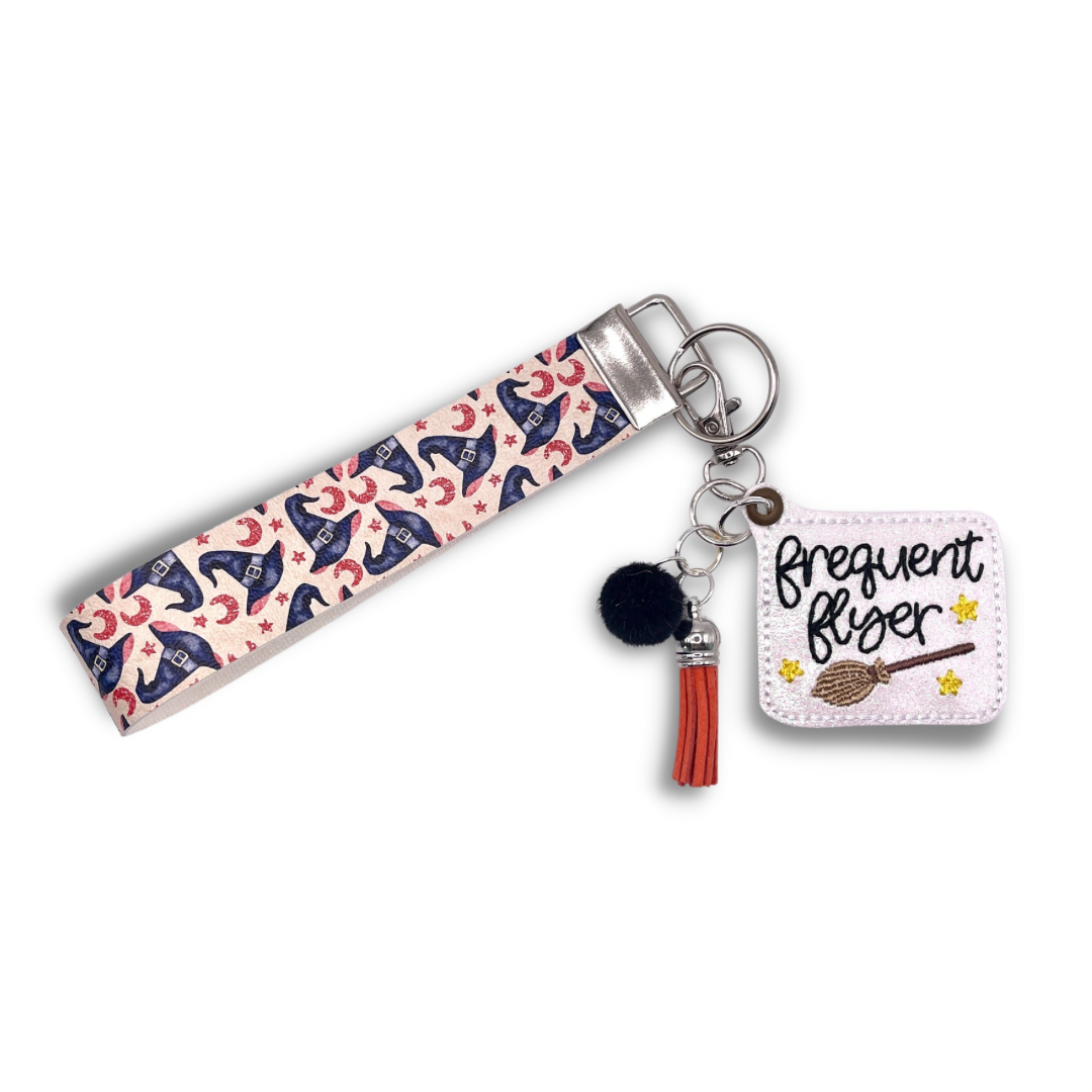 Frequent Flyer Keychain and Wristlet