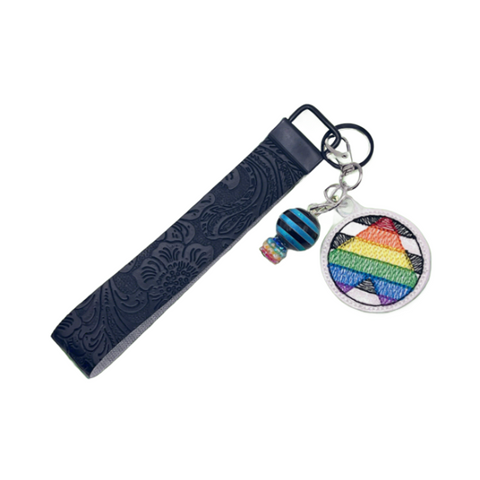 Ally LGBTQ Keychain and Wristlet