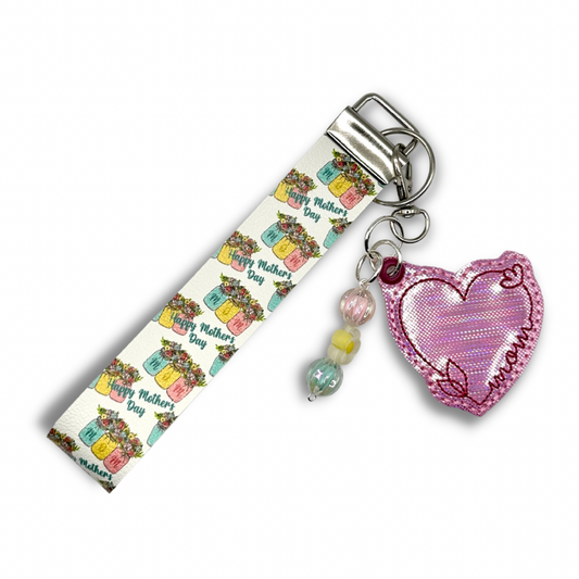 Mother’s Day Keychain and Wristlet