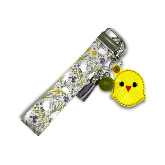 Chick Keychain and Wristlet