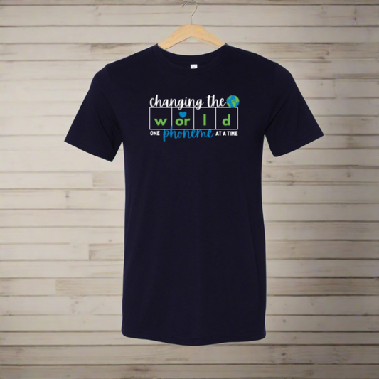 Changing the World One Phoneme at a Time T-Shirt
