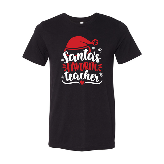 Santa’s Favorite Teacher T-shirt